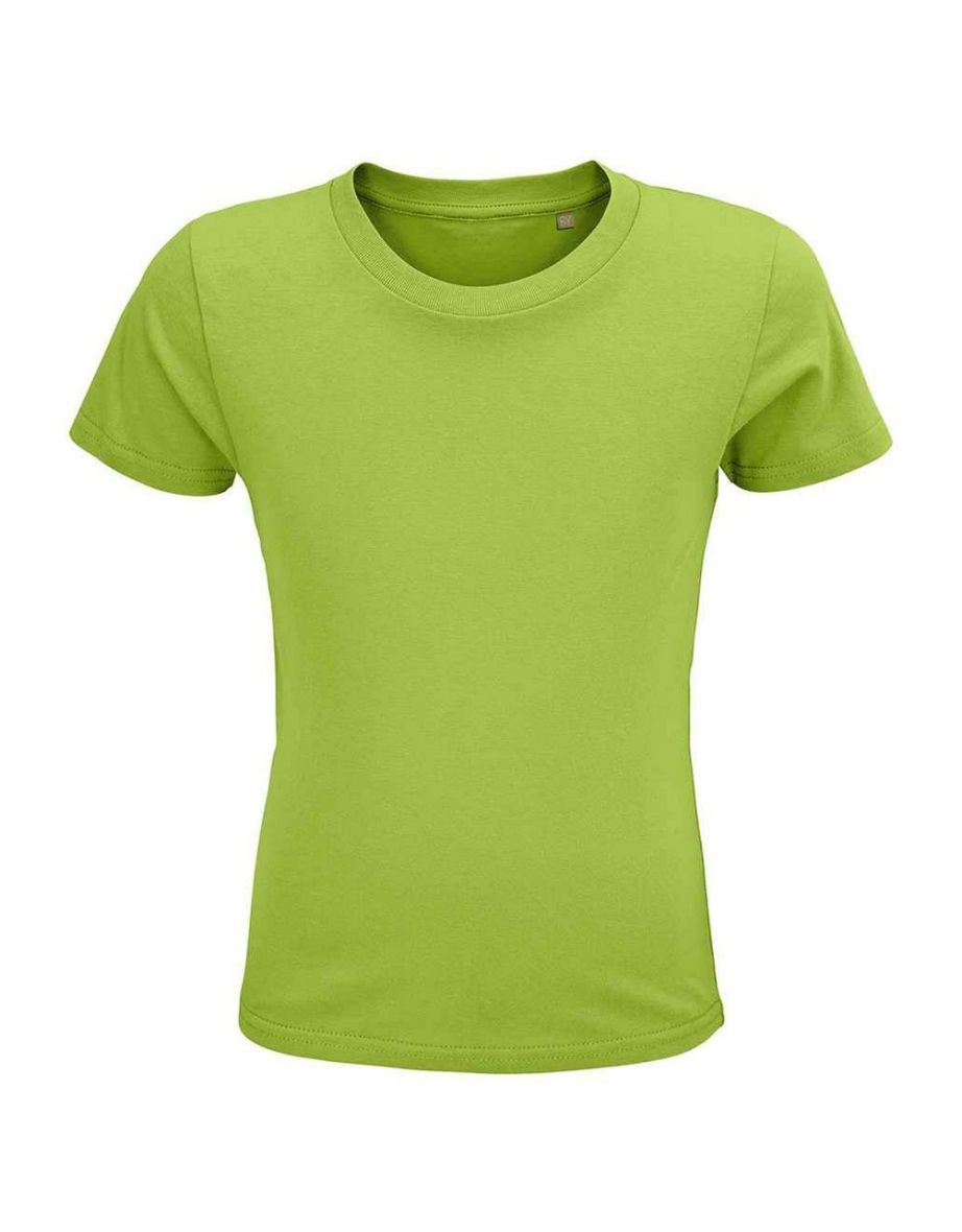 SOLS Childrens/Kids Crusader Organic T-Shirt - Apple Green