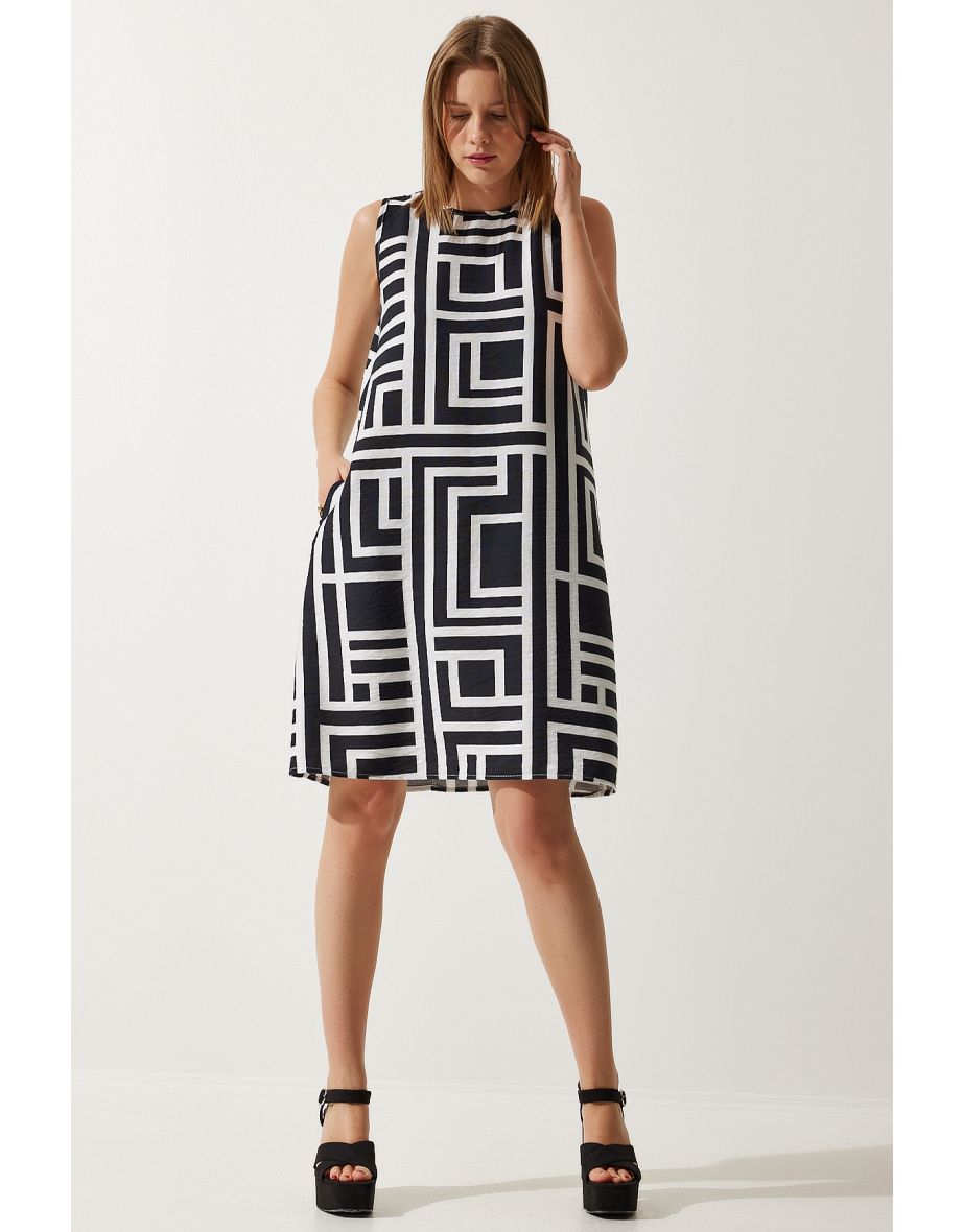 Happiness İStanbul White A-Line Mini Shift Dress