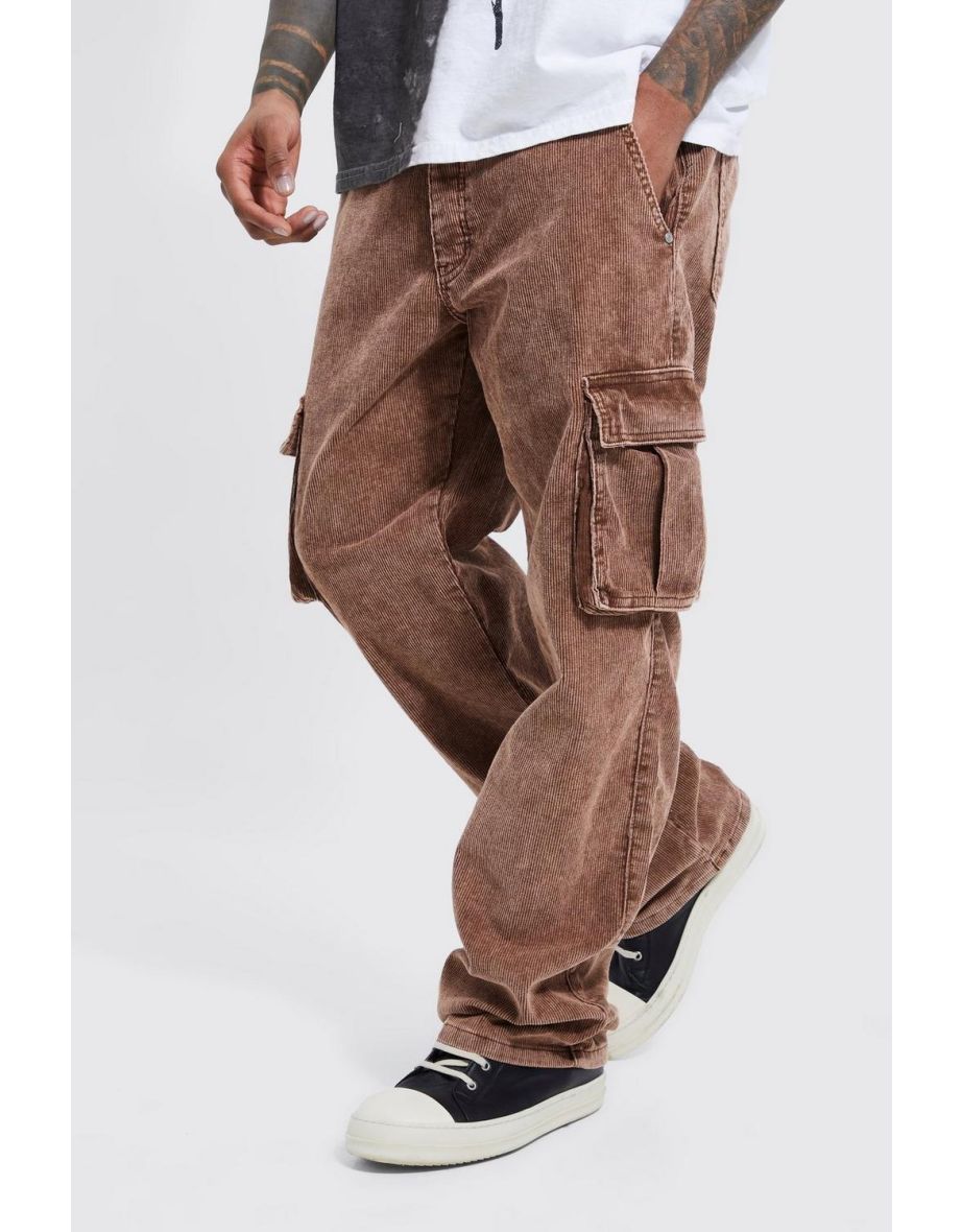 Cargo Pants for Men Relaxed Fit Causal Slim Beach Work Streetwear Khaki  Baggy Pants with Zipper Pockets - Walmart.com