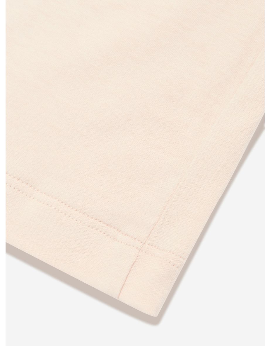 Kids Crest Logo T-Shirt in Beige - 3