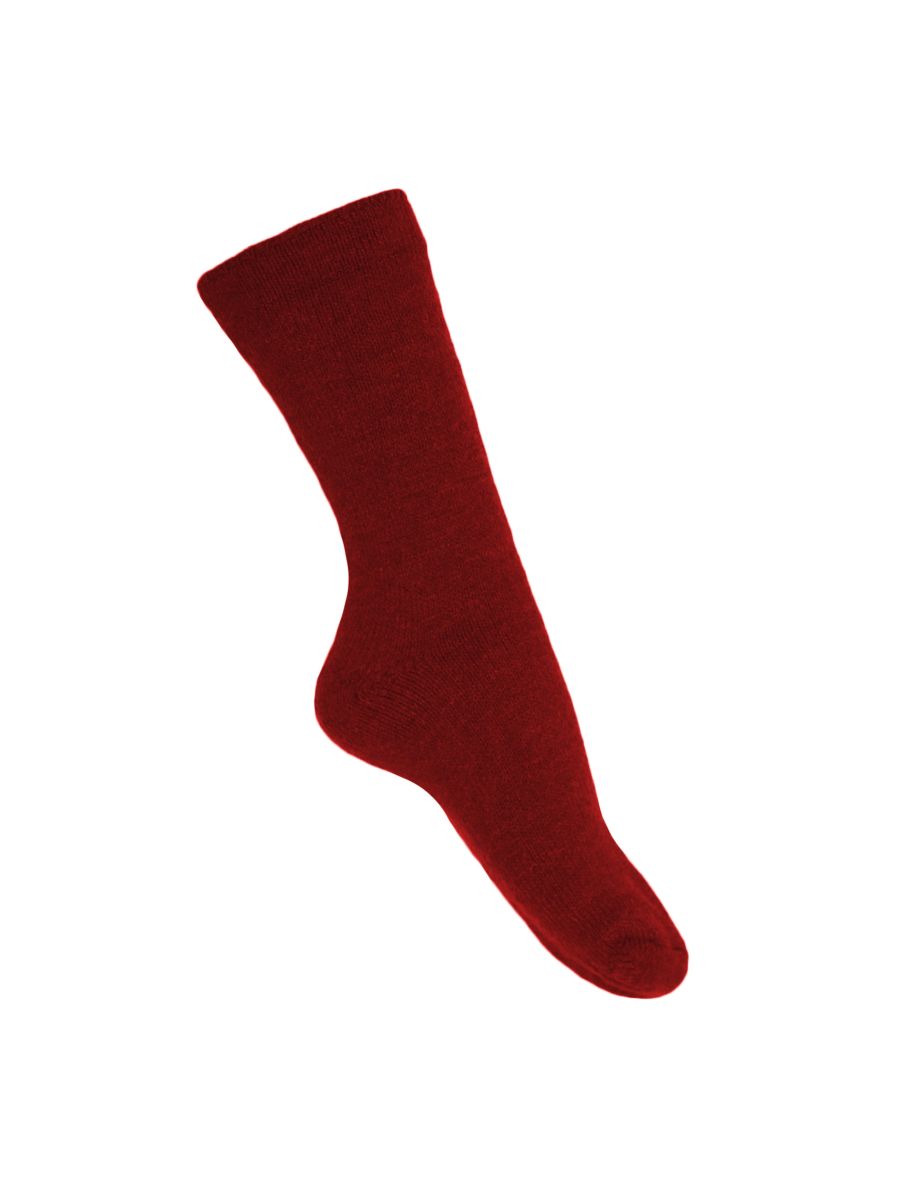 Simply Essentials Womens/Ladies Heat For Your Feet Thermal Socks - Red