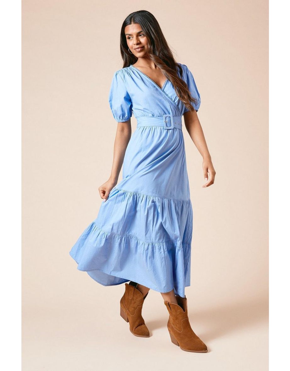 Petite Poplin Shirt Dress - 3