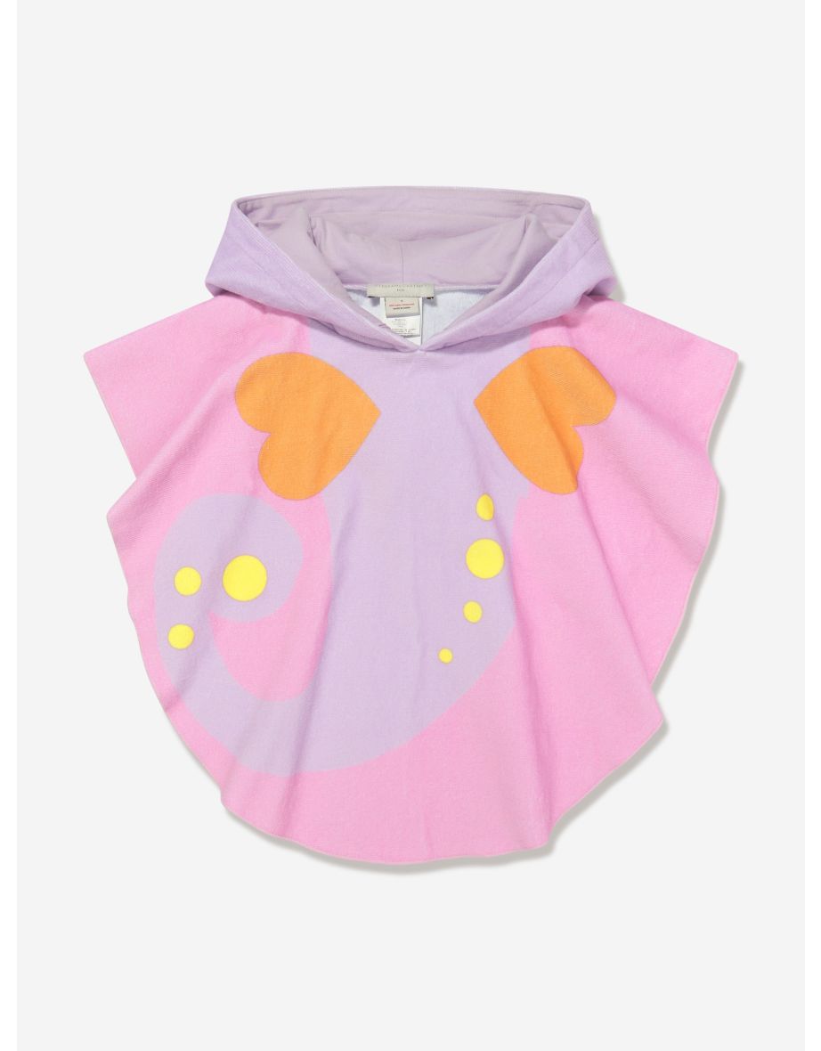 Girls Mermaid Hooded Towel in Pink