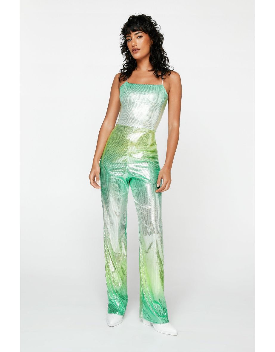 Nasty gal sequin jumpsuit online