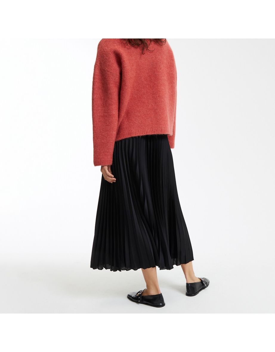 Pleated Maxi Skirt - 3