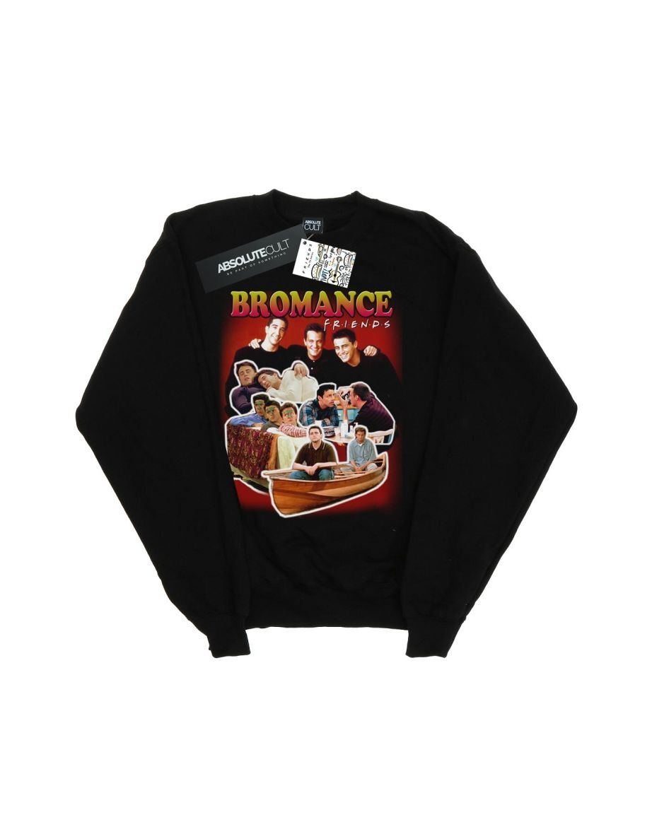 Friends Boys Bromance Homage Sweatshirt - Black