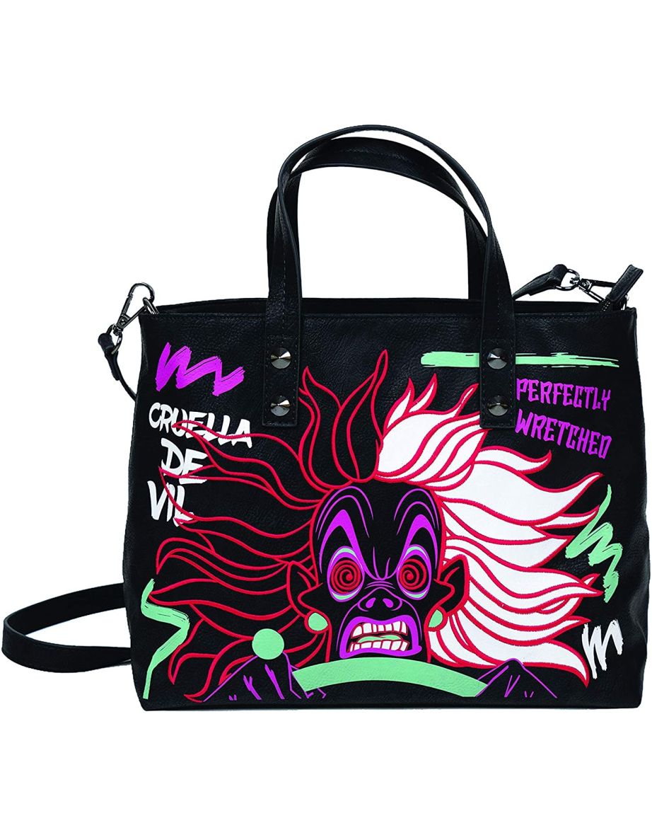Danielle Nicole Womens/Ladies Disney Cruella De Vil Tote Bag - Black/Multicoloured