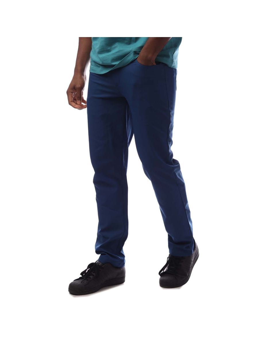 Men's Farah Judson Golf Trousers in Blue