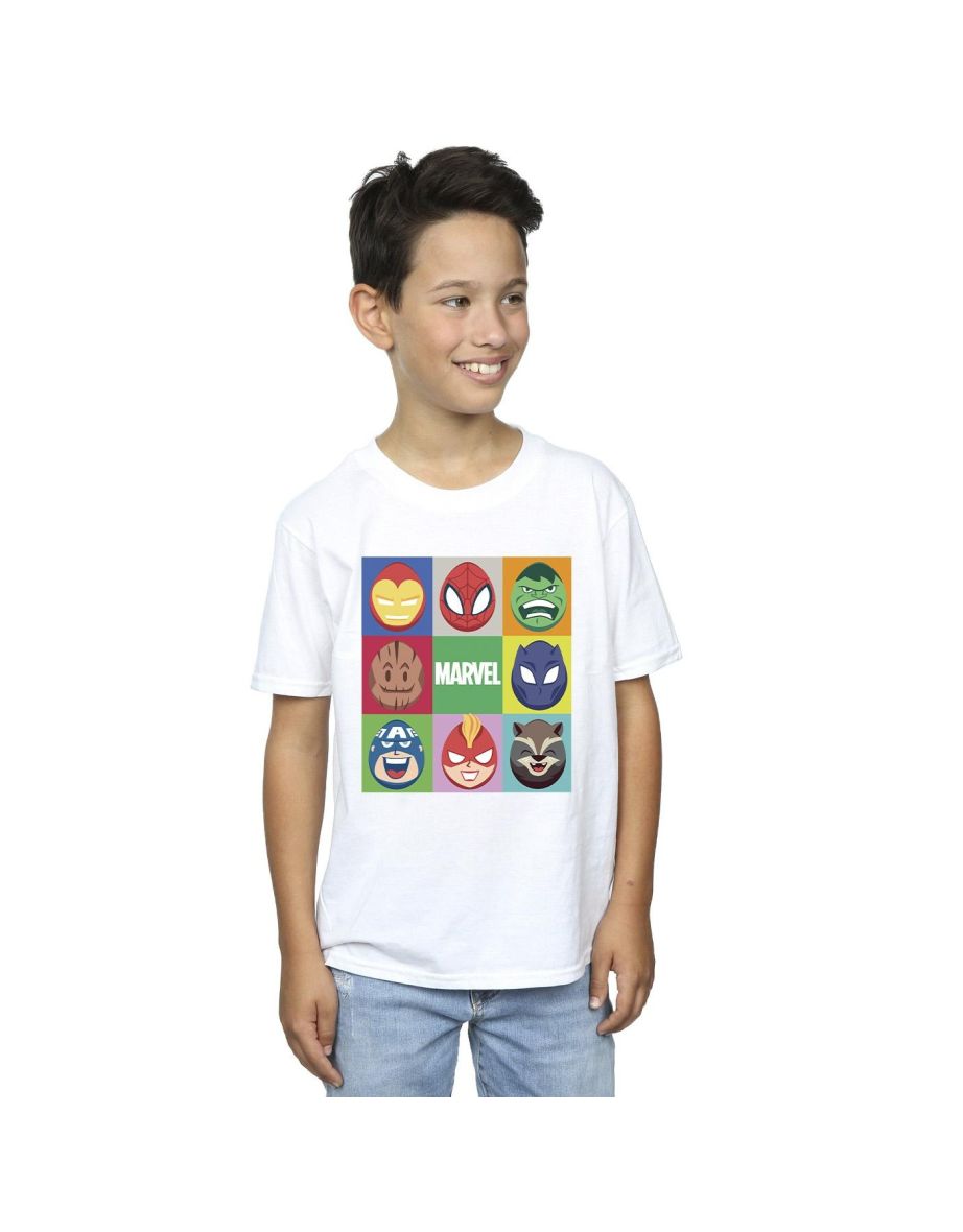 Marvel Boys Easter Eggs T-Shirt - White