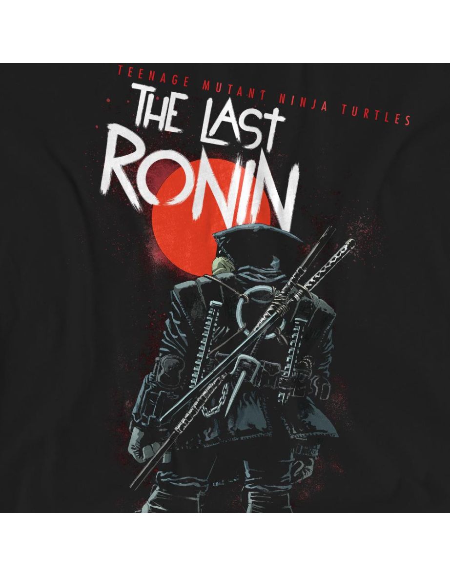 Teenage Mutant Ninja Turtles Unisex Adult Red Sun Ronin T-Shirt - Black - 3