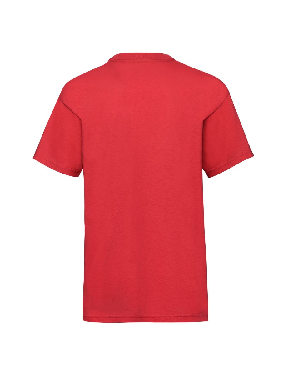 Fruit of the Loom Childrens/Kids Value T-Shirt - Red - 1