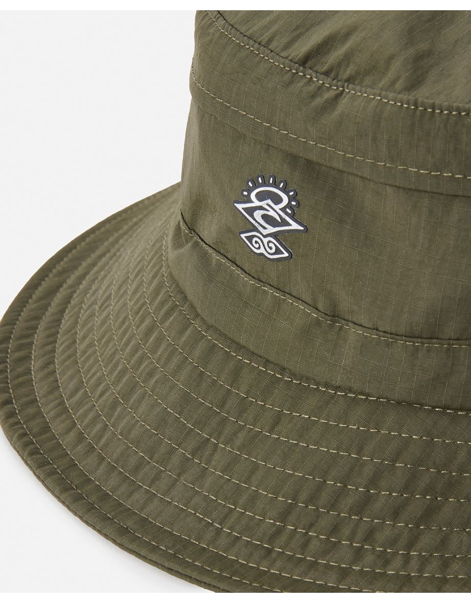Rip Curl Mens Searchers Tech Mid Brim All Round Summer Bucket Hat - 3