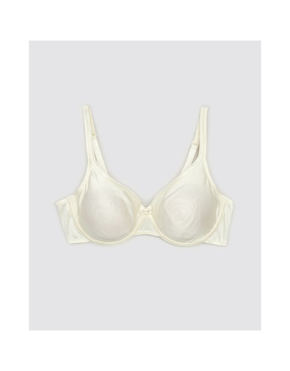 Cross Your Heart Satin Bra without Underwiring - 2