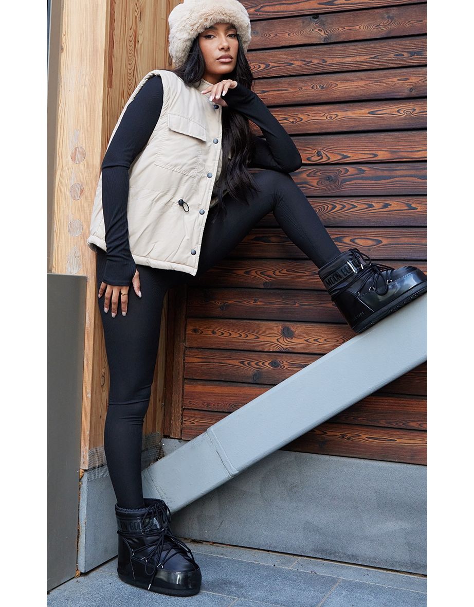 MOON BOOT Black Low Glance - 3