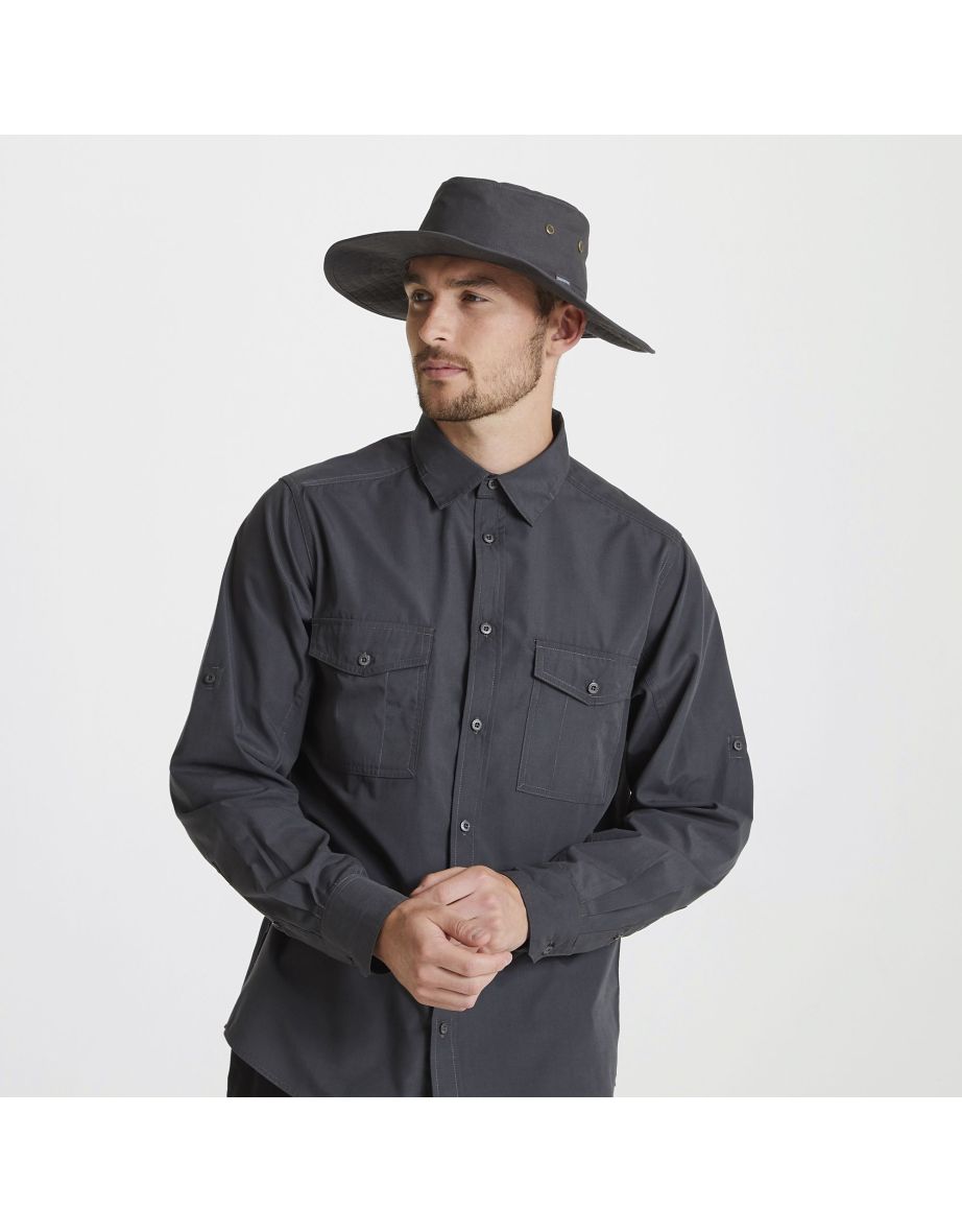 Craghoppers Expert Kiwi Ranger Hat - Carbon Grey - 2