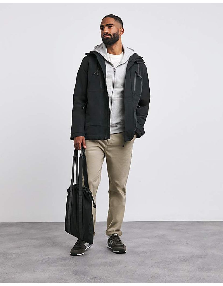 Fleece Lined Waterproof Anorak Jacket