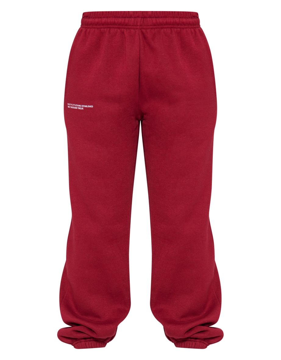 PRETTYLITTLETHING Cherry Red Logo Est 2012 Joggers - 4
