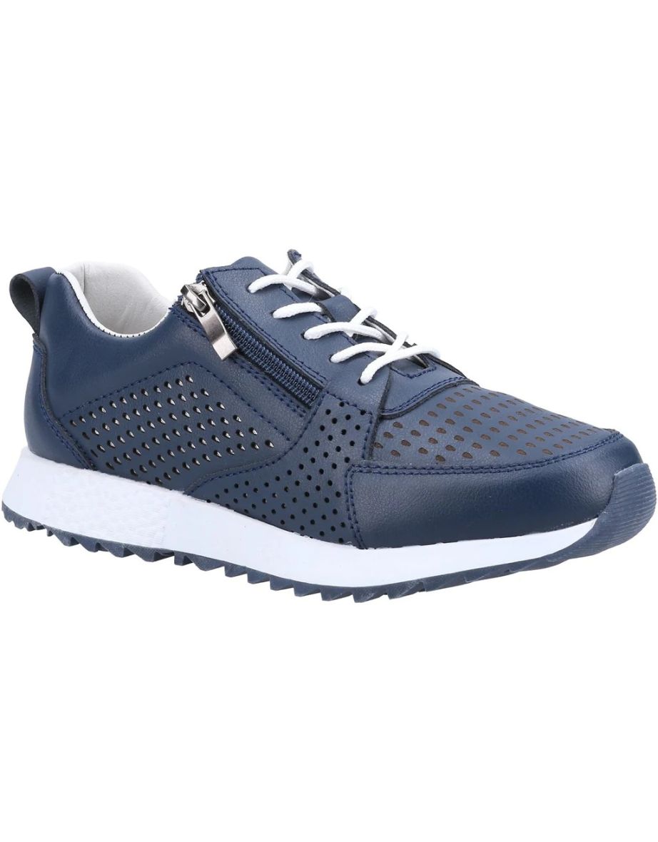 Navy suede trainers sales ladies