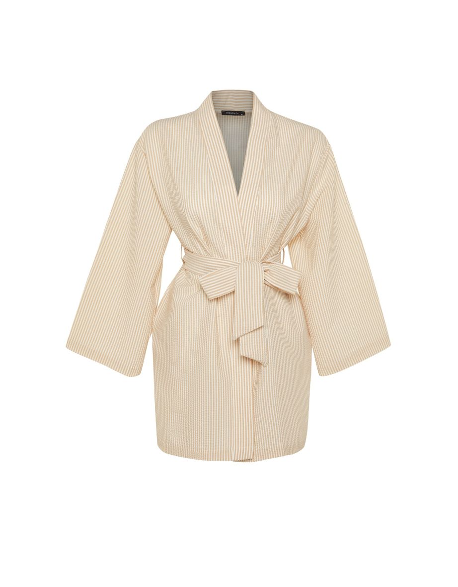 Kimono & Kaftan - Beige - Relaxed fit - 8
