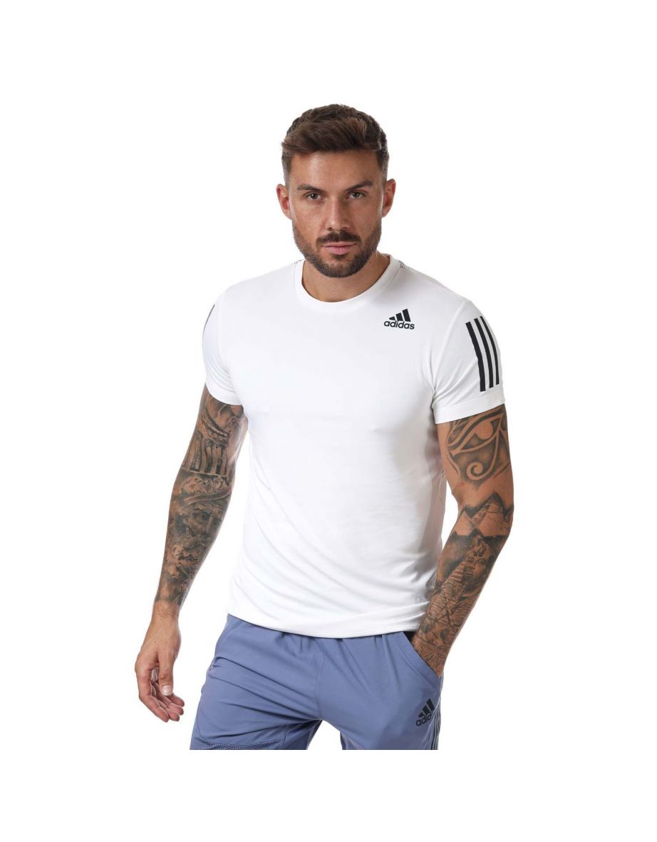 Men's adidas HEAT.RDY Warrior T-Shirt in White