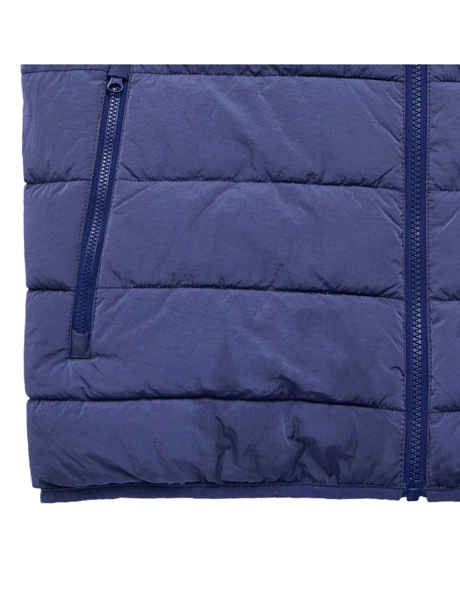 Men's Weekend Offender Toronto Padded Gilet in Blue - 5