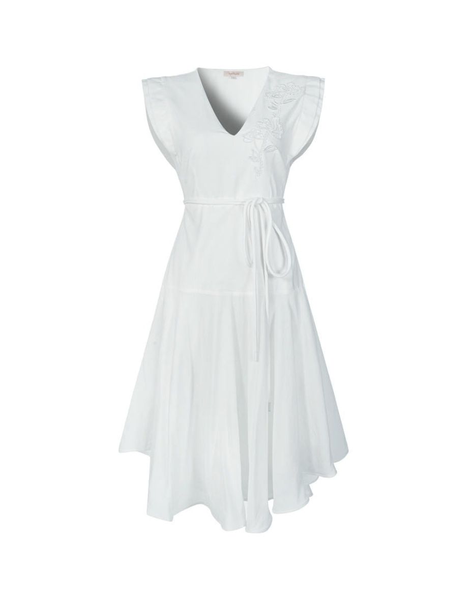 Jacquard embroidered dress - 4