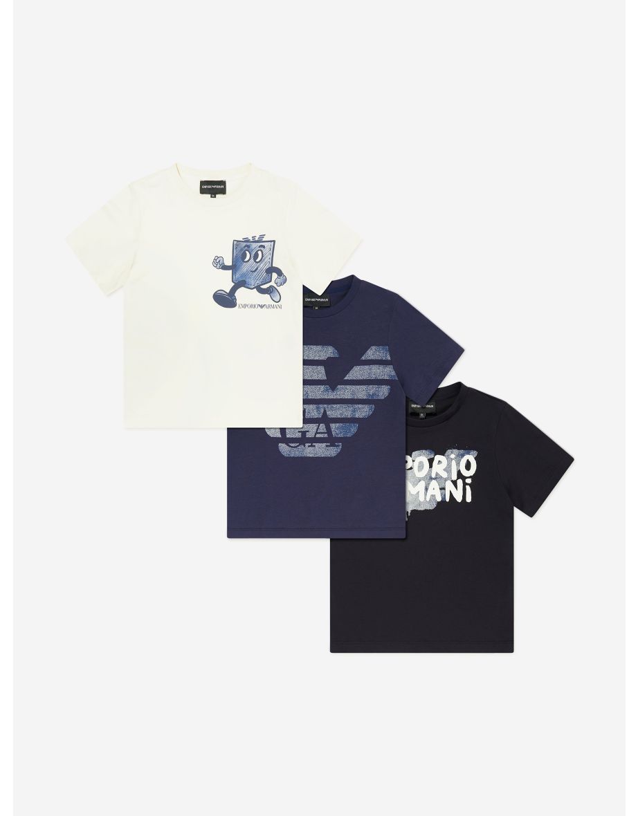 Kids armani t shirt best sale