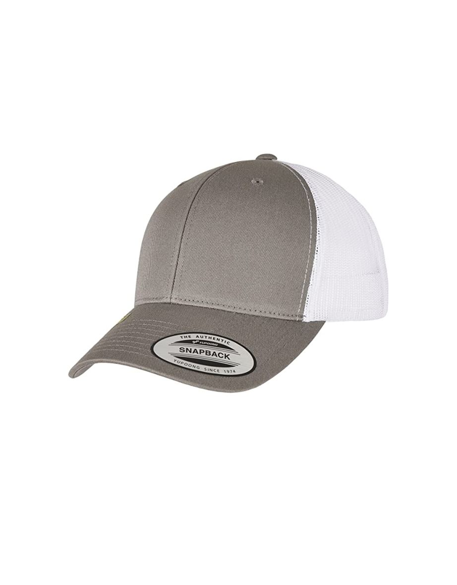 Flexfit Unisex Adult Classics Recycled Two Tone Trucker Cap - Grey/White