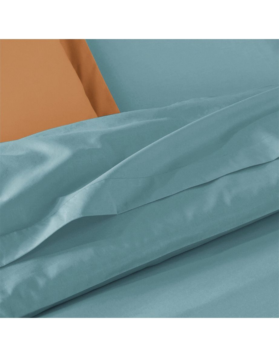 Scenario Plain Polycotton Bolster Pillowcase - 2