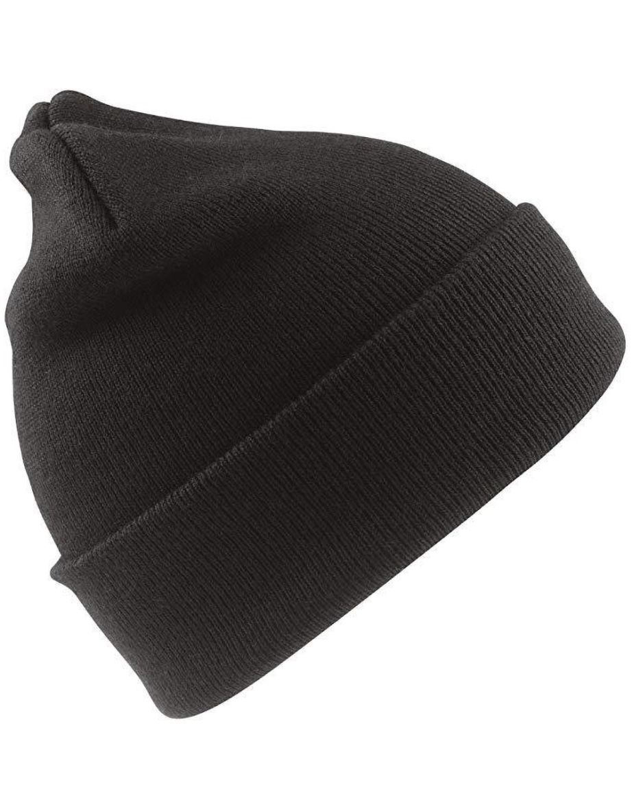 Result Unisex Lightweight Thermal Winter Thinsulate Hat (3M 40g) (Pack of 2) - Black - 1