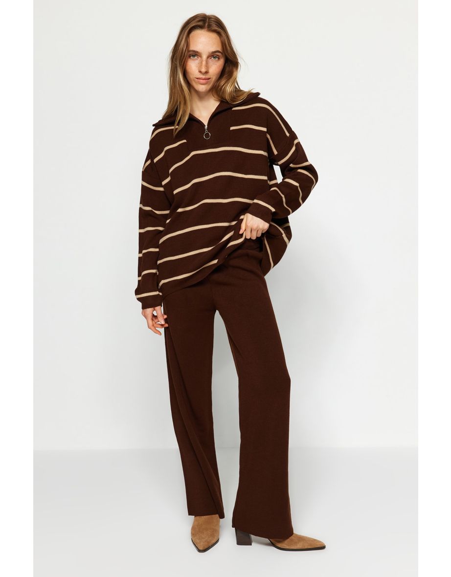 Two-Piece Set - Brown - Oversize