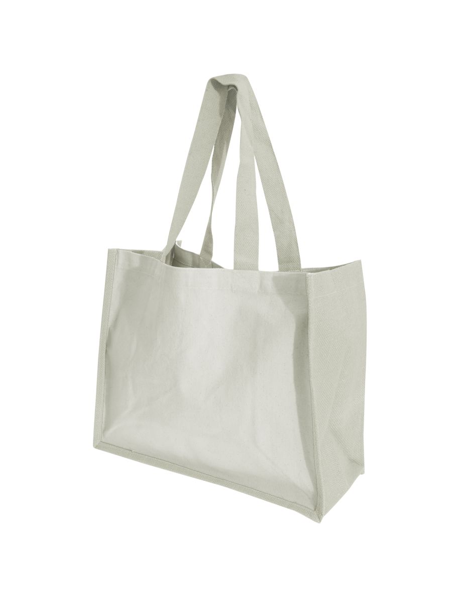 Westford Mill Printers Jute Cot Shopper Bag (21 Litres) - Natural