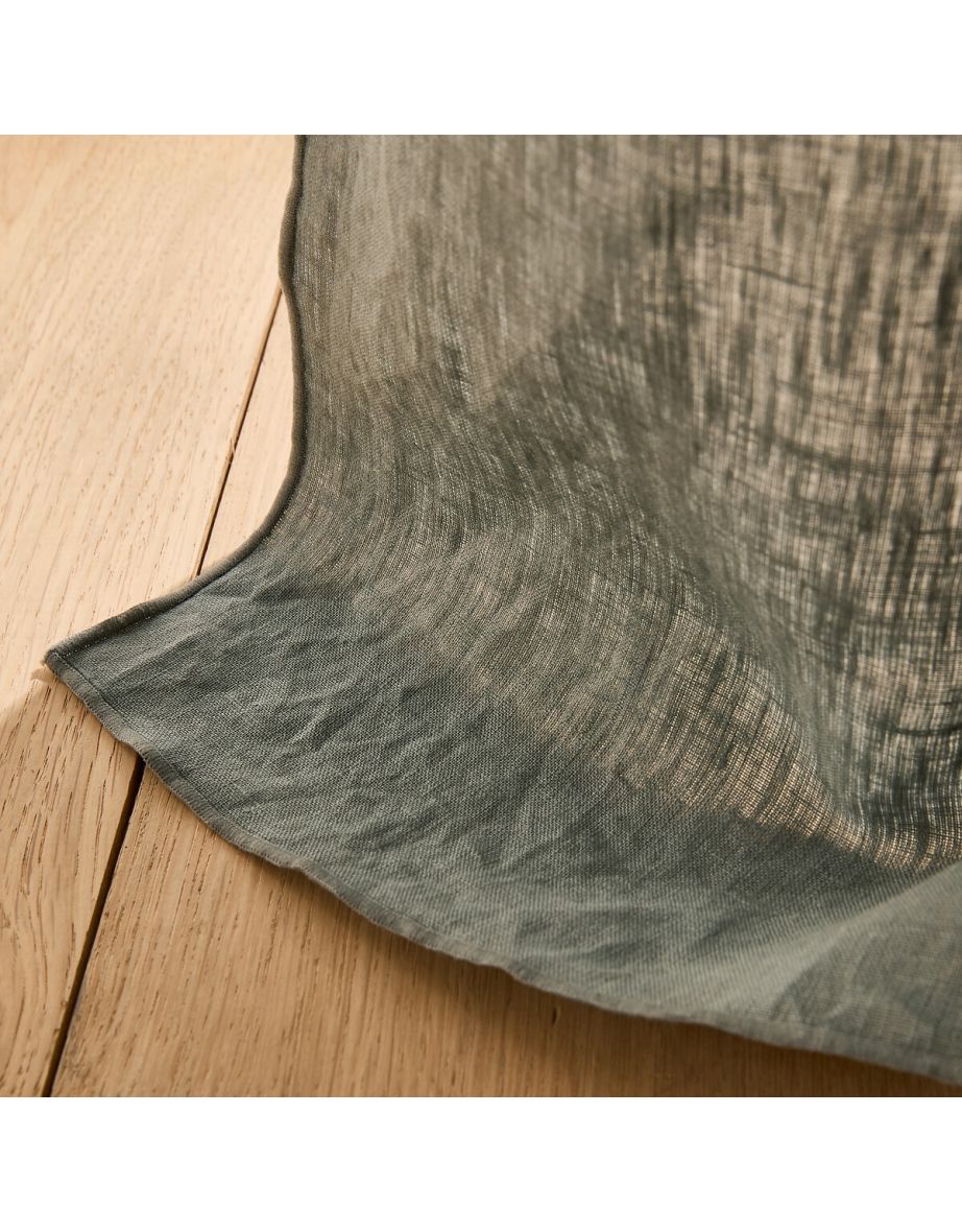 Romane 100% Washed Linen Curtain - 2