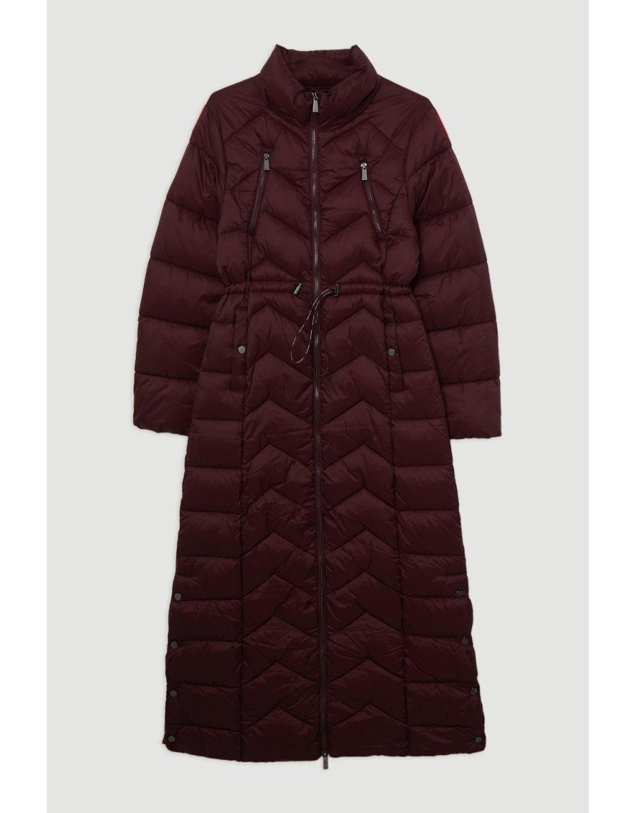 Lightweight Packable Maxi Coat - 3
