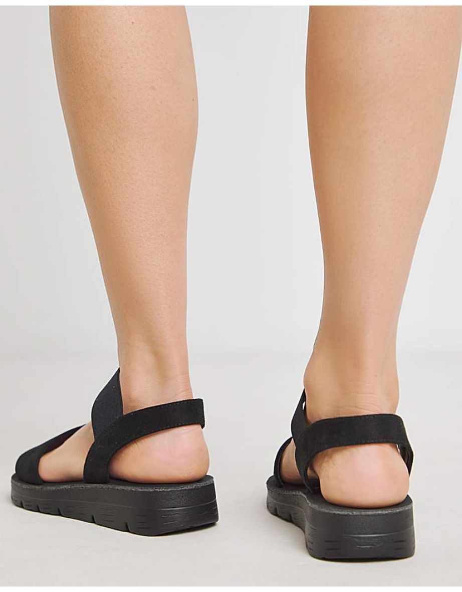 Stretchy Strap Sandal Wide - 3
