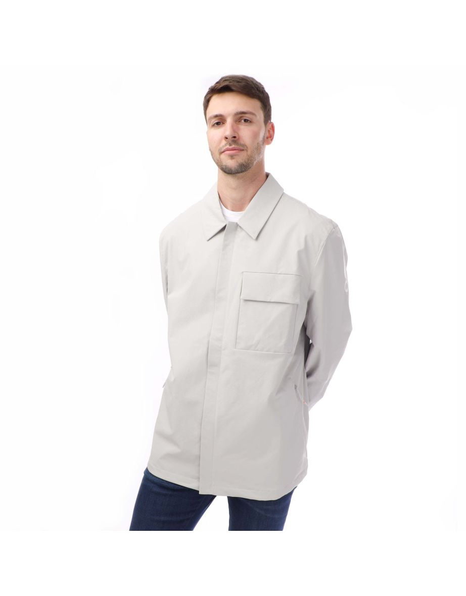 Men's Belstaff Cotton Twill Challenger Overshirt in Grey - 3