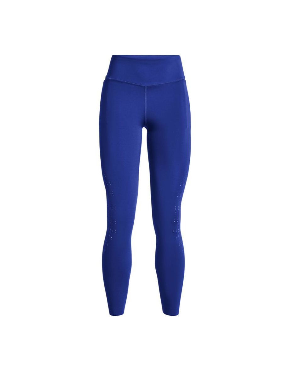 Women's Under Armour UA Fly-Fast Elite Ankle Tights in Blue