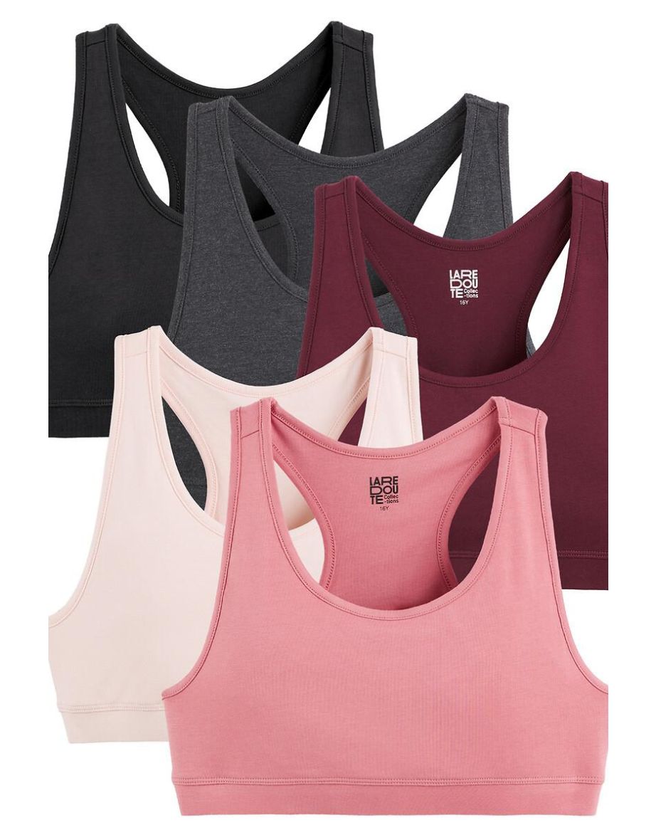 Pack of 5 Bralettes