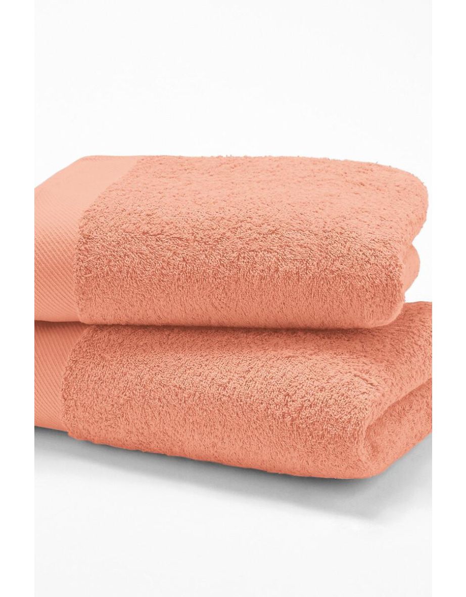 Set of 2 Scenario 100% Cotton Terry Towels