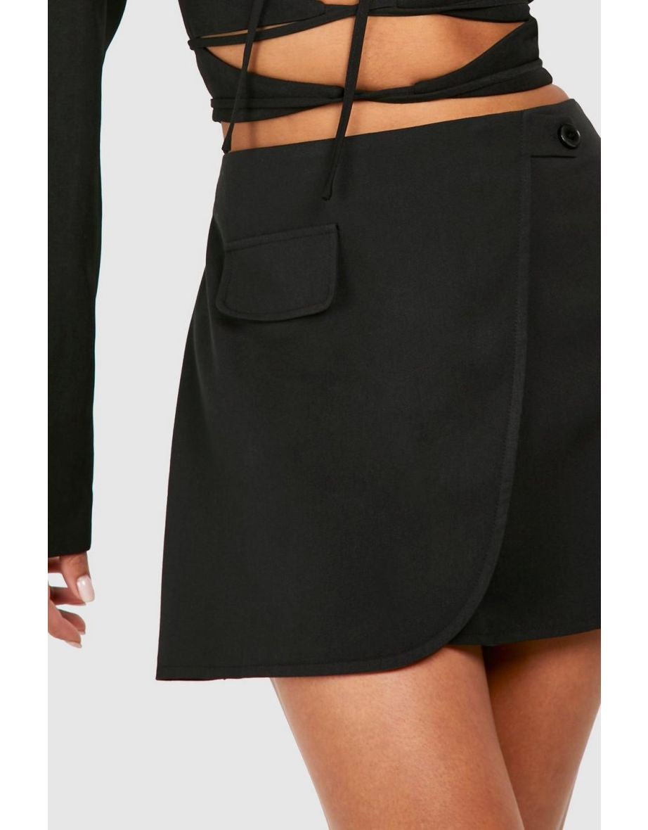Wrap Skort - black - 3