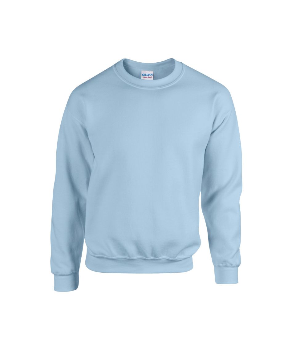 Gildan Mens Heavy Blend Sweatshirt - Light Blue