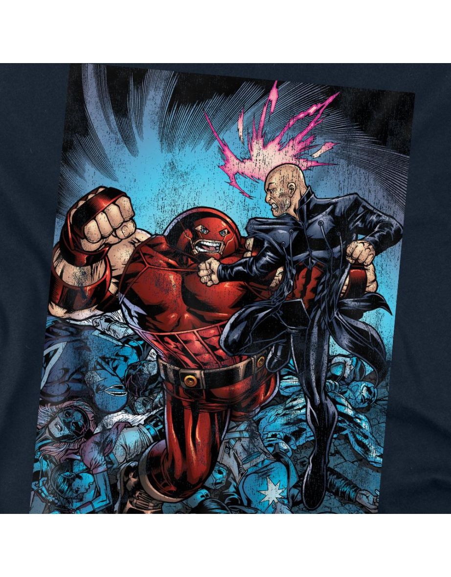 Marvel  Adult X-Men Destroy Juggernaut T-Shirt - Navy - 2
