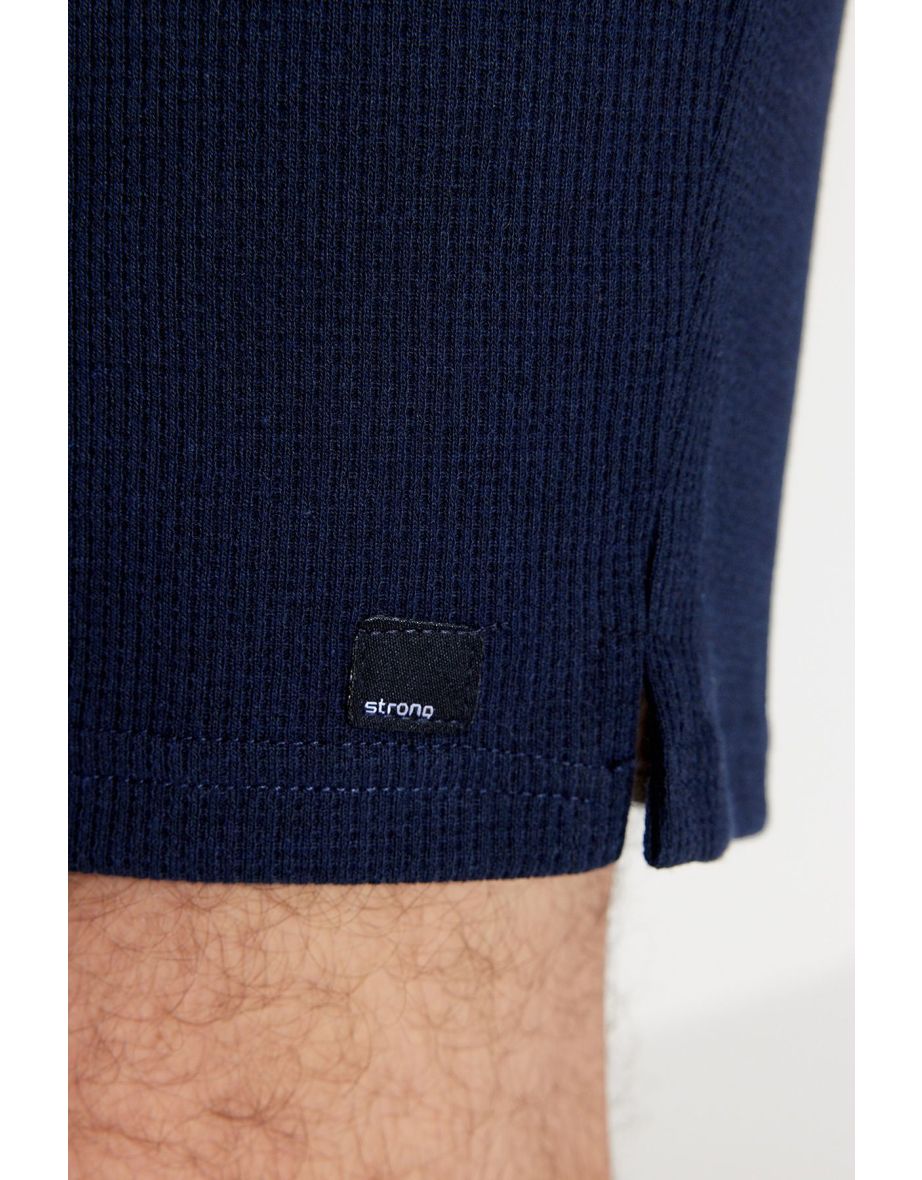 Sweatsuit - Navy blue - Regular fit - 10