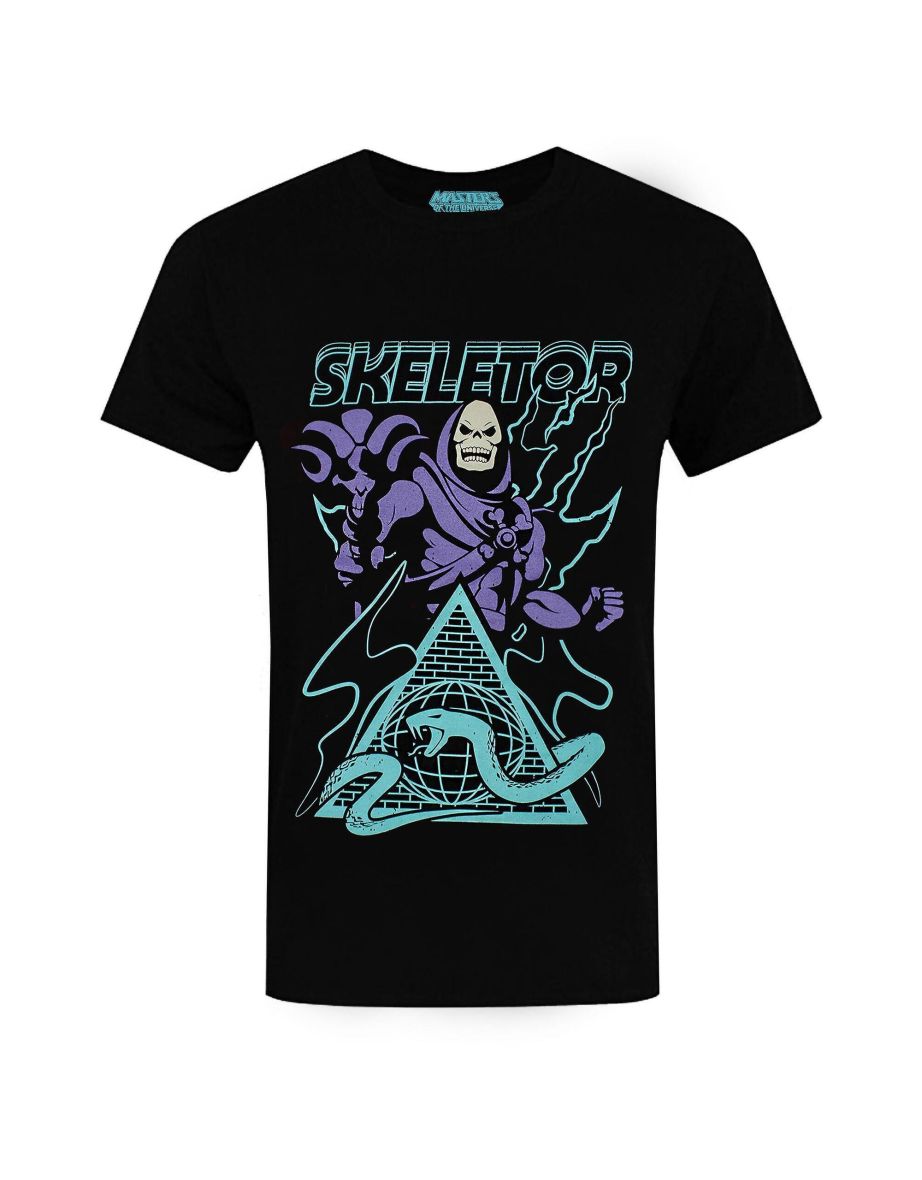 Masters Of The Universe Mens Skeletor T-Shirt - Black