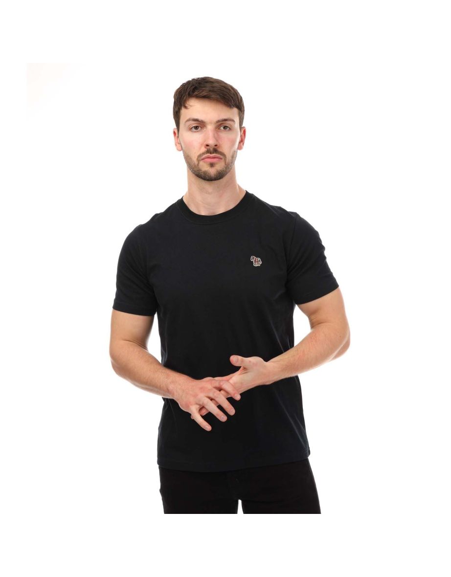 Men's Paul Smith Basic Zebra Logo T-Shirt in Blue