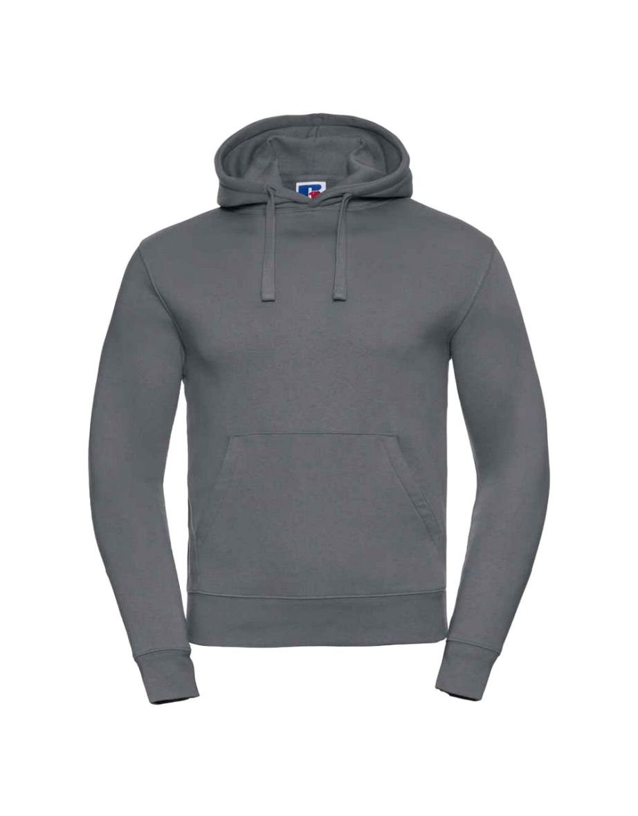 Russell Mens Authentic Hoodie - Convoy Grey
