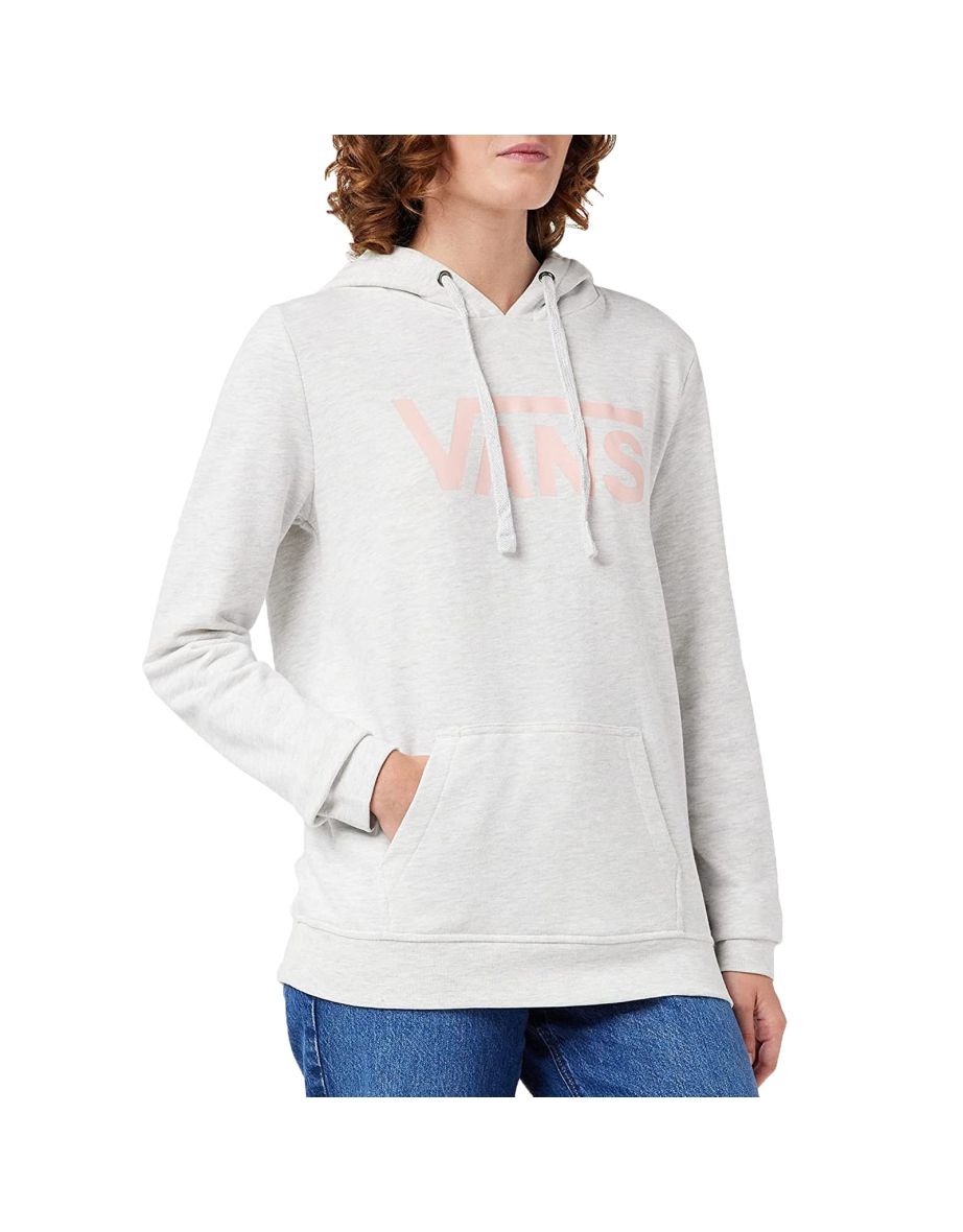 Shop Vans Womens Drop V Large Logo Pullover Sweatshirt Jumper Hoody Hoodie Online in Oman VogaCloset