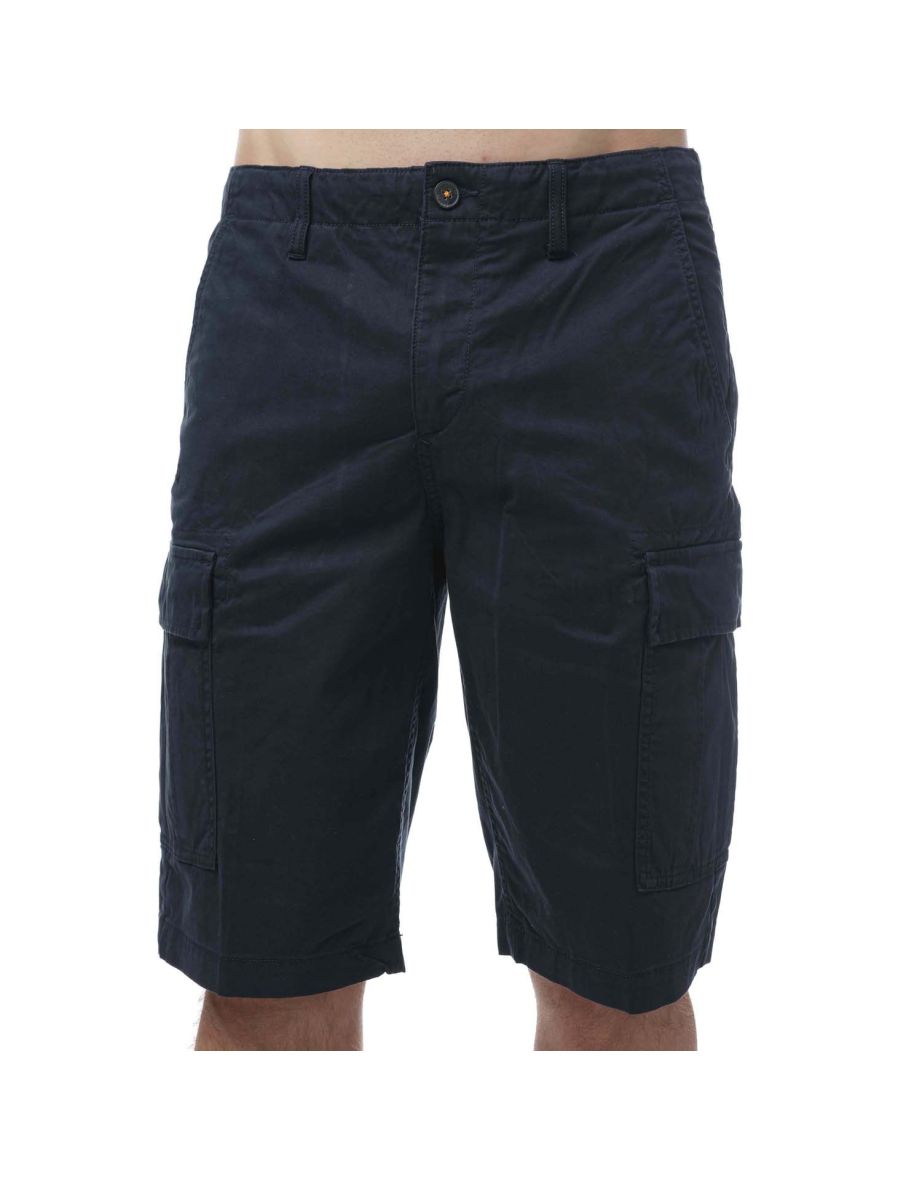 Men's Timberland Out Door Relaxed Cargo Shorts in Blue