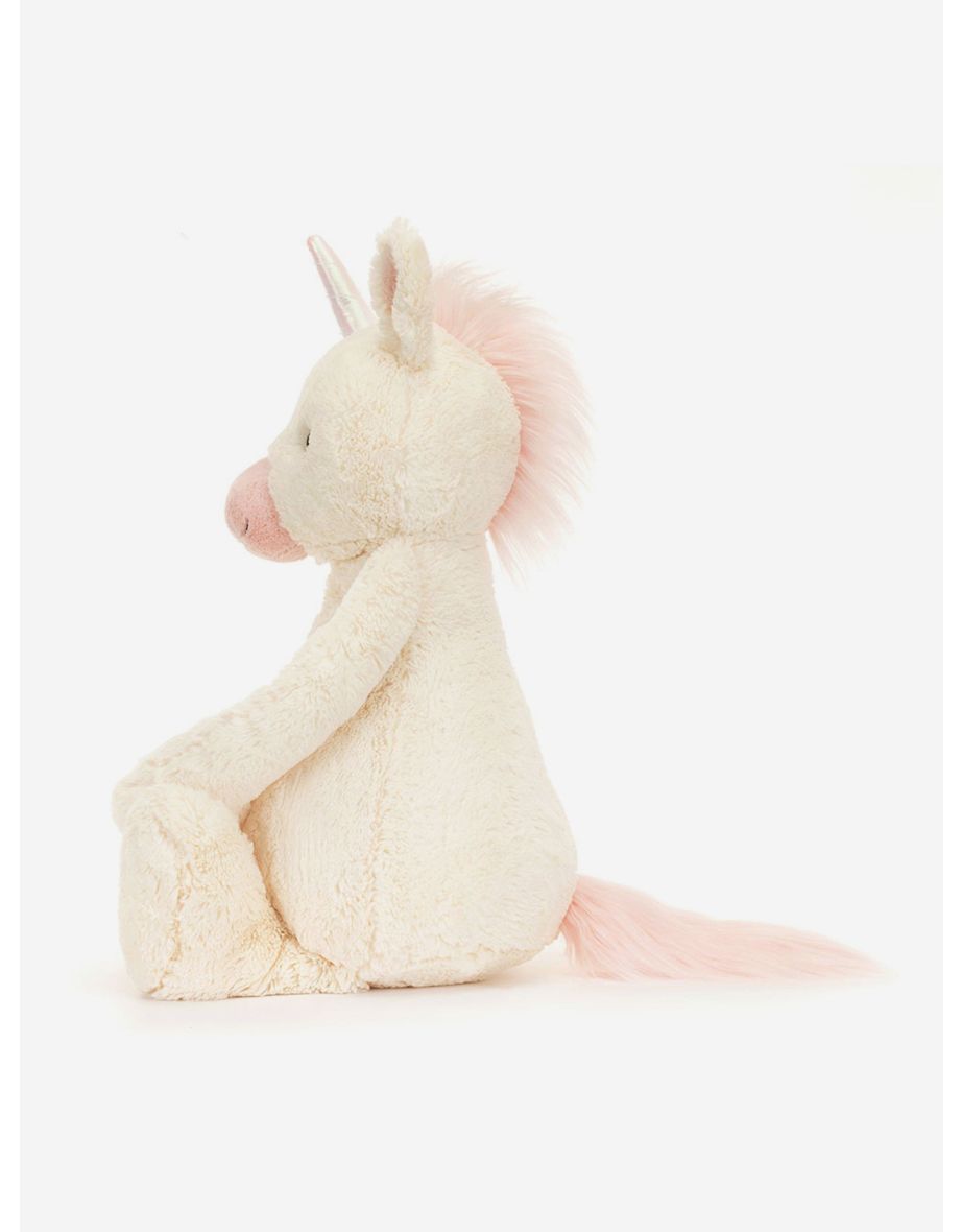 Bashful Little Unicorn Soft Toy in White (18 CM) - 2