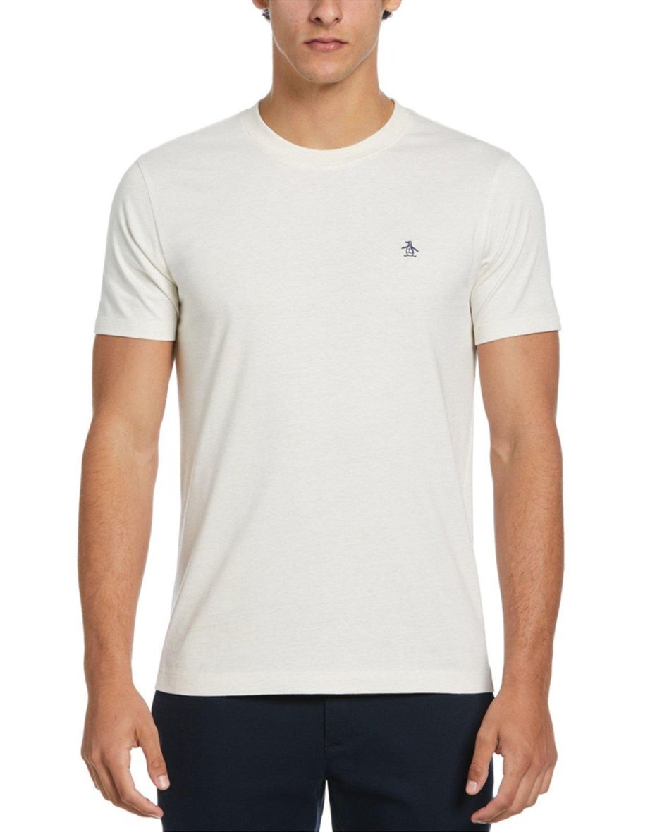 Embroidered Logo T Shirt White